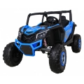 Duży Buggy dla dzieci UTV - MX Niebieski  xmx-613